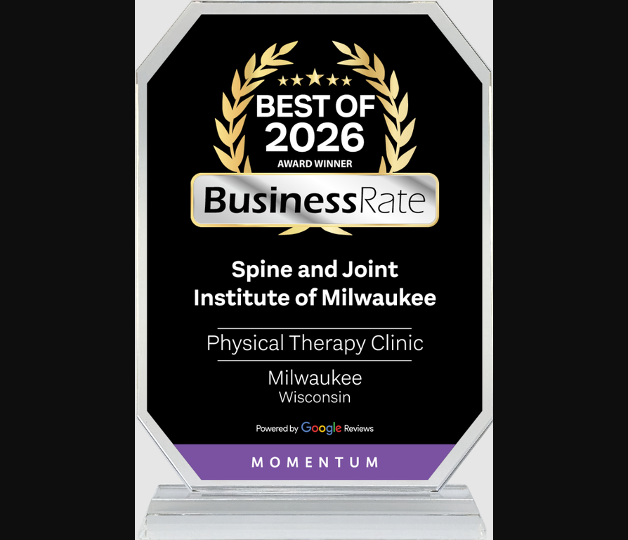 Best of BusinessRate 2026 - Physical Therapy Clinic Milwaukee - Powered by Google Reviews